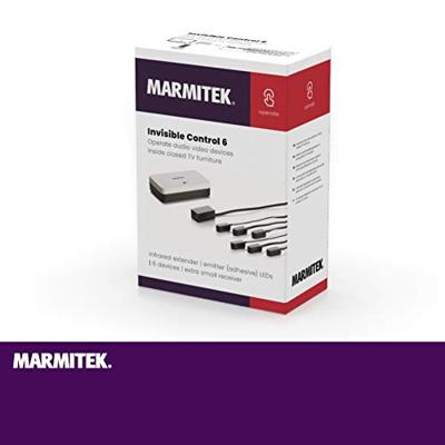 Marmitek: Invisible Control 6 XTRA - Zwart