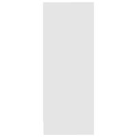 Schoenenkast 31,5x35x90 cm spaanplaat wit - thumbnail