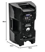 Omnitronic XKB-212A Actieve PA-speaker 30 cm 12 inch 300 W 1 stuk(s) - thumbnail