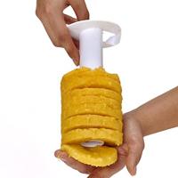 Tomado-Metaltex Ananassnijder 23 cm Wit/Geel - thumbnail