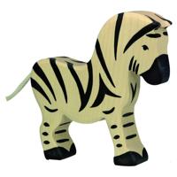 Holztiger houten zebra - thumbnail