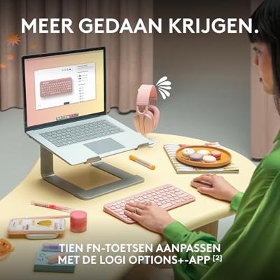 Logitech K380s Pebble Keys 2 toetsenbord Draadloos Wit