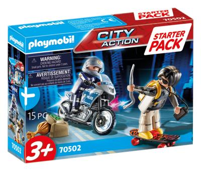 Playmobil City Action 70502 Starterpack Politie Uitbreiding Playmobil City Action 70502 Starterpack Politie Uitbreiding