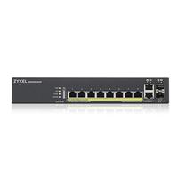 Zyxel GS2220-10HP-EU0101F netwerk-switch Managed L2 Gigabit Ethernet (10/100/1000) Zwart Power over - thumbnail