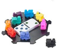 Domino dubbel 12 Mexican Train aluminium case - thumbnail