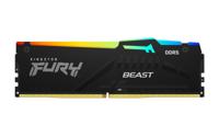 Kingston FURY Beast RGB Werkgeheugenset voor PC DDR5 32 GB 2 x 16 GB Non-ECC 5200 MHz 288-pins DIMM CL40 KF552C40BBAK2-32 - thumbnail