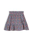 NoNo Meisjes rok floral - Nadia - Ensign blauw - thumbnail