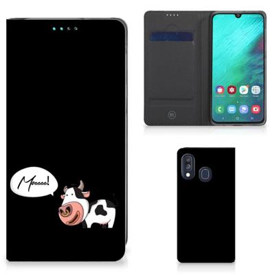 Samsung Galaxy A40 Magnet Case Cow Samsung Galaxy A40 Magnet Case Cow