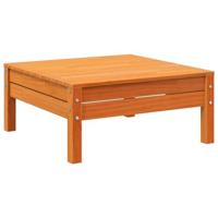 5-delige Loungeset met kussens massief grenenhout wasbruin - thumbnail