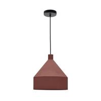 Kave Home Hanglamp 'Peralta' Terracotta look, Ø30cm - thumbnail