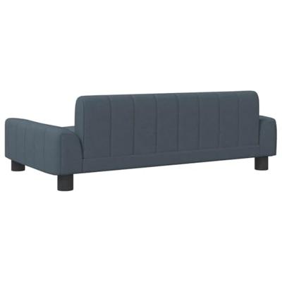 VidaXL Hondenmand 90x53x30 cm stof donkergrijs