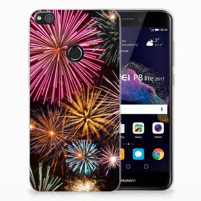 Huawei P8 Lite 2017 Silicone Back Cover Vuurwerk Huawei P8 Lite 2017 Silicone Back Cover Vuurwerk