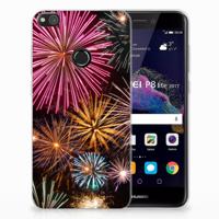 Huawei P8 Lite 2017 Silicone Back Cover Vuurwerk - thumbnail