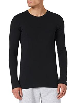 Heren ondershirt lange mouw - 95/5 - Katoenen shirt lange mouw - Ronde hals