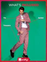 Engelse vlag kostuum man - thumbnail