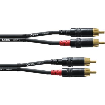 Cordial CFU 6 CC Rean stereo RCA tulpkabel 6m