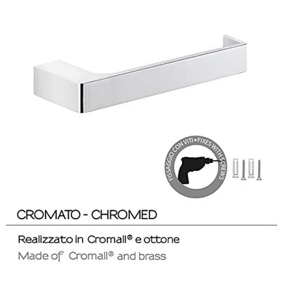 Toiletrolhouder Sapho Pirenei 16.5x2.6 Chroom Sapho