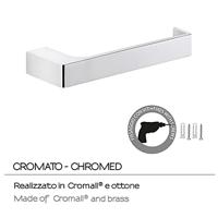 Toiletrolhouder Sapho Pirenei 16.5x2.6 Chroom Sapho - thumbnail