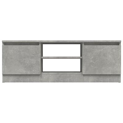 Tv-meubel met deur 102x30x36 cm betongrijs Tv-meubel met deur 102x30x36 cm betongrijs