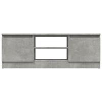 Tv-meubel met deur 102x30x36 cm betongrijs - thumbnail