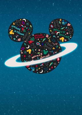Komar Into Adventure Fotobehang Disney - Mickey Mouse - Planet Mickey - IADX4-026