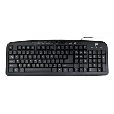 Toetsenbord Ewent EW3195 Zwart QWERTZ