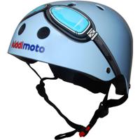 Kiddimoto Goggles kinderhelm (Kleur: rood, Maat: S) - thumbnail