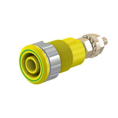 Stäubli SLB4-G Veiligheids-labconnector, female Bus, inbouw Groen, Geel 1 stuk(s) Stäubli SLB4-G Veiligheids-labconnector, female Bus, inbouw Groen, Geel 1 stuk(s)