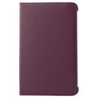 360 graden draaibaar Litchi structuur lederen hoesje met houder voor Samsung Galaxy Tab 2 (10.1) / P5100(paars) - thumbnail