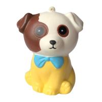 Squishy Slow Rising squeeze Kid speelgoed stress relief speelgoed voor kinderen kerstcadeau (geel) - thumbnail