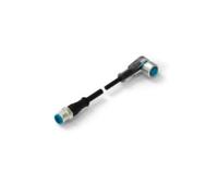 TE Connectivity 1-2273127-4 Sensor/actuator connector, geassembleerd M12 Aantal polen (sensoren): 5 Stekker, recht, Bus, haaks 1.50 m 1 stuk(s) - thumbnail