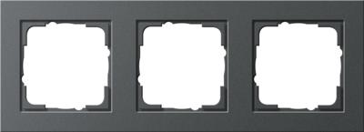 GIRA 0213 23 Frame 3-voudig E2, Standaard 55 Antraciet 1 stuk(s)