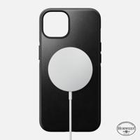 Nomad Modern Horween lederen hoesje iPhone 14 - Black - thumbnail
