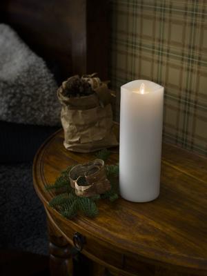 Konstsmide 1862-100 LED-kaars Wit Warmwit (Ø x h) 9 cm x 23 cm Konstsmide 1862-100 LED-kaars Wit Warmwit (Ø x h) 9 cm x 23 cm