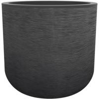 EDA PLASTIQUE - Ronde pot 50 cm Graphit'Up - 67 L - Antracietgrijs - thumbnail