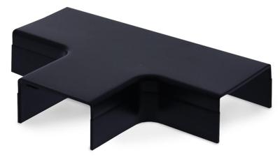 Canalit Systeem25 t-stuk met bodemstuk 25x13mm zwart - 4745730