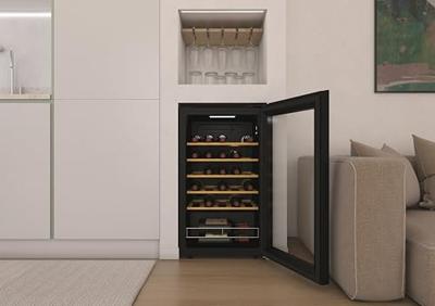 Vinotheek Candy CWC034 Zwart