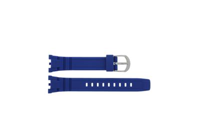 Horlogeband Calypso K5669-6 Rubber Blauw 10mm Horlogeband Calypso K5669-6 Rubber Blauw 10mm