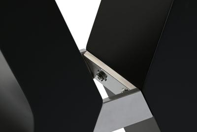 Wandtafel DKD Home Decor Zwart Hout Gehard glas Hout MDF 120 x 40 x 76 cm