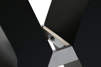 Wandtafel DKD Home Decor Zwart Hout Gehard glas Hout MDF 120 x 40 x 76 cm - thumbnail