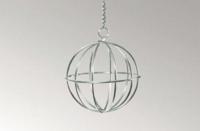 Beeztees Chroom Voederbal Hooibal voor Knaagdier 8cm - thumbnail