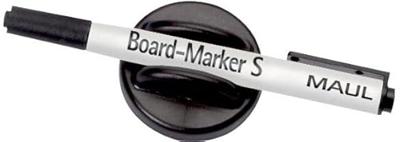 MAUL bordwisser magnetisch met whitebordmarker S zwart