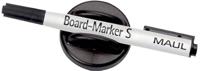 MAUL bordwisser magnetisch met whitebordmarker S zwart - thumbnail