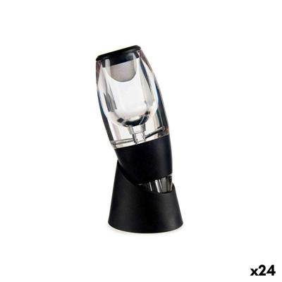 Wijnbeluchter Kinvara 2021101201 2021101201 Zwart Transparant Roestvrij staal TPE Plastic (24 Stuks)