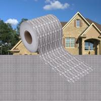 vidaXL Tuinschermen 4 st 35x0,19 m PVC rattangrijs - thumbnail