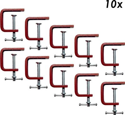 Eenhandklem Piher 55050 Inlegwerk 4,5 cm (Set van 10 stuks)