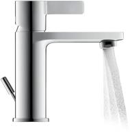 Wastafelkraan Duravit D-Neo Mengkraan Eengreeps 5x15.4x16.5 cm Trekwaste Chroom Duravit - thumbnail