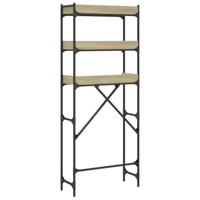 Wasmachinekast 67x25x163 cm bewerkt hout sonoma eikenkleurig - thumbnail