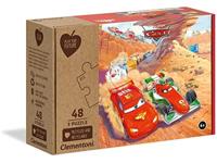 Clementoni play for future puzzel - cars, 3x48st. - thumbnail