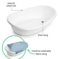 3-in-1 babybadje - INGENUITY - Compact - Uitbreidbaar - 3 gebruiksstanden - Gemakkelijk schoon te maken - thumbnail